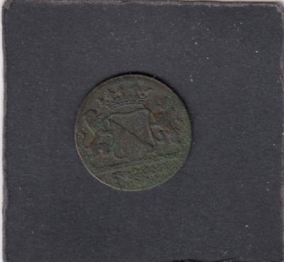 Beschrijving: Duit V.O.C. Utrecht S317